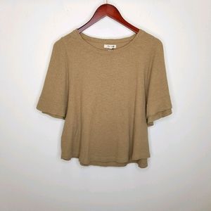 Madewell cropped shirt